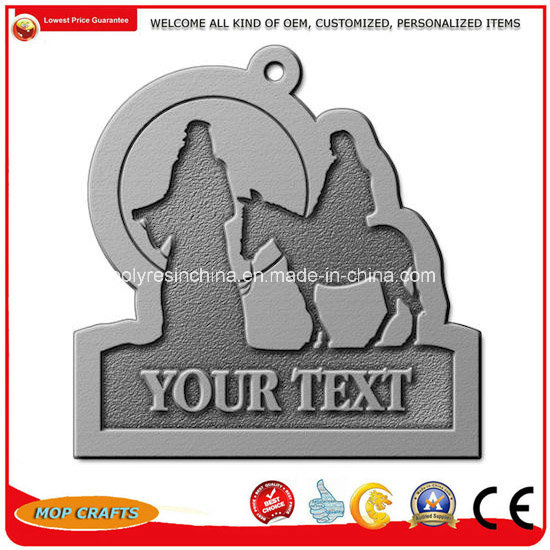 3D Ornament Crafts Religious Zinc Alloy