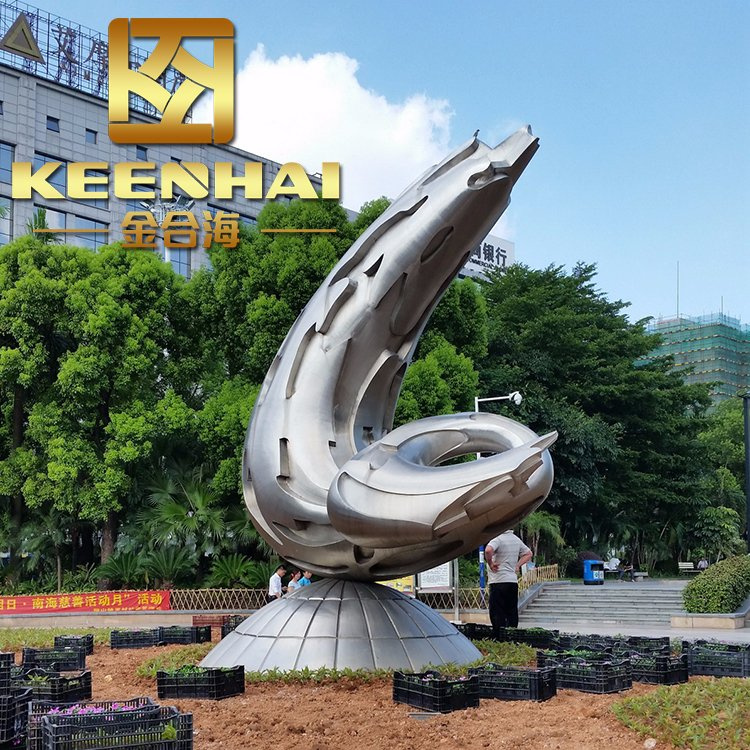 2018 Custom New Design Stainless Steel Metal Sculpture for Decoration