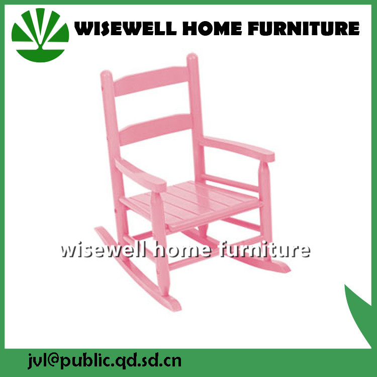 Wooden Kids Traditional Rocking Chair (W-G-C1075)