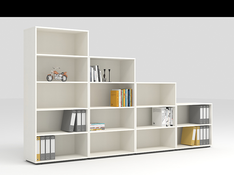 Modern Library Bookcase Wooden Bookshelf Furniture for School Office