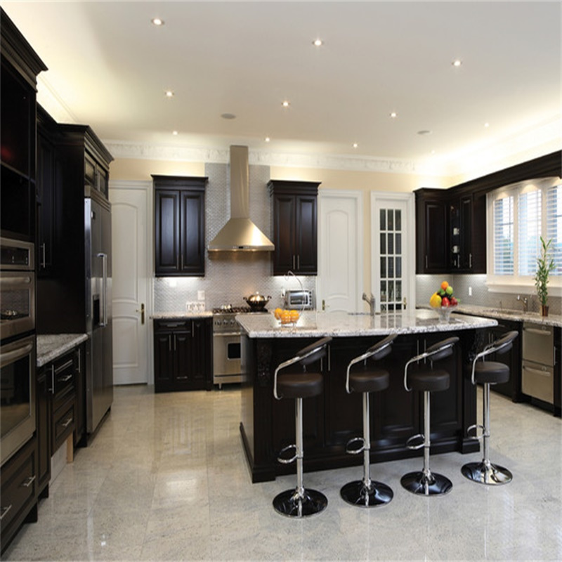Fosshan Factory Customized American Project Modern Kitchen Cabinet