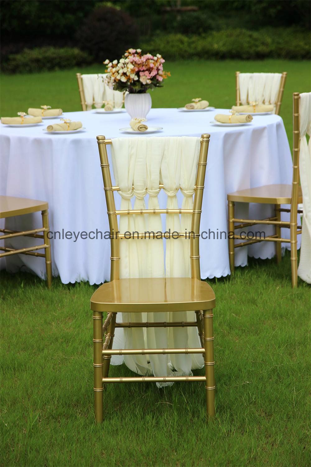 White Resin Chiavari Chair