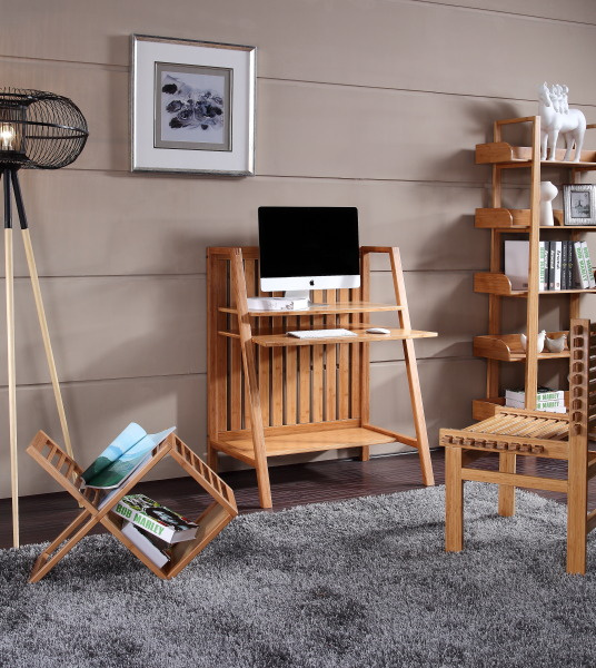 Bamboo Desk Computer Table Computer Desk