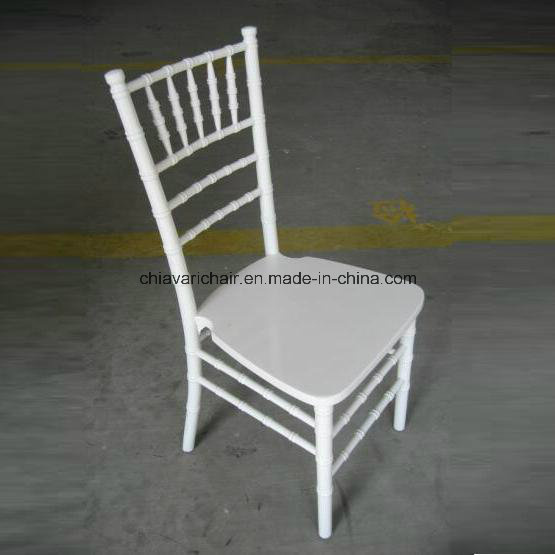 China Solid Wooden White Chiavari Ballroom Chair