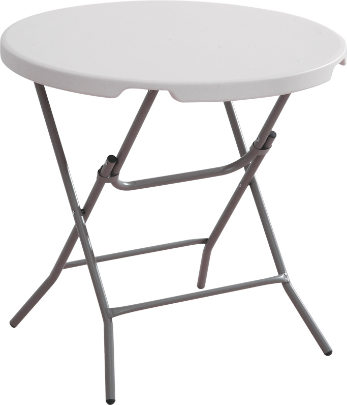 80cm Blow Molding Round Folding Table