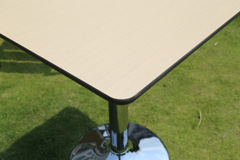 Wood Grain Dining Table (HPL-02)