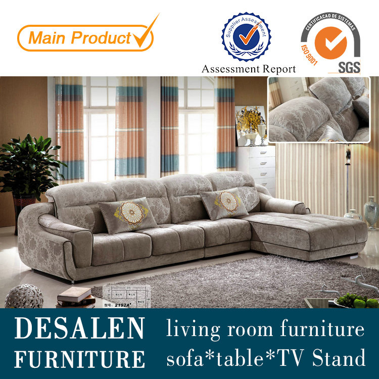 Warm Feeling High Quality Fabric Sofa 2192A