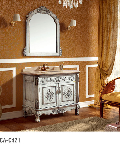Classical Wood Bathroom Cabinet Series