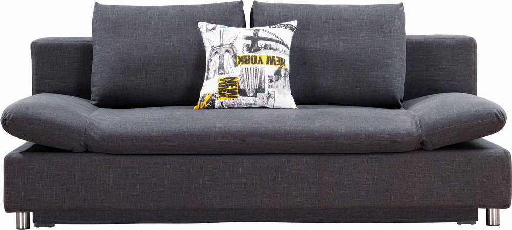 2017 Design Fabric Sofa Cum Bed with Big Storage Box