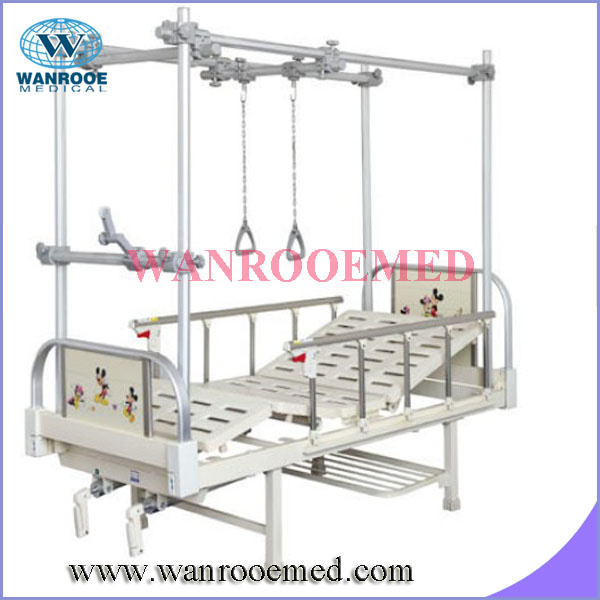 Bam200g Hospital Two Cranks Children Orthopedic Bed