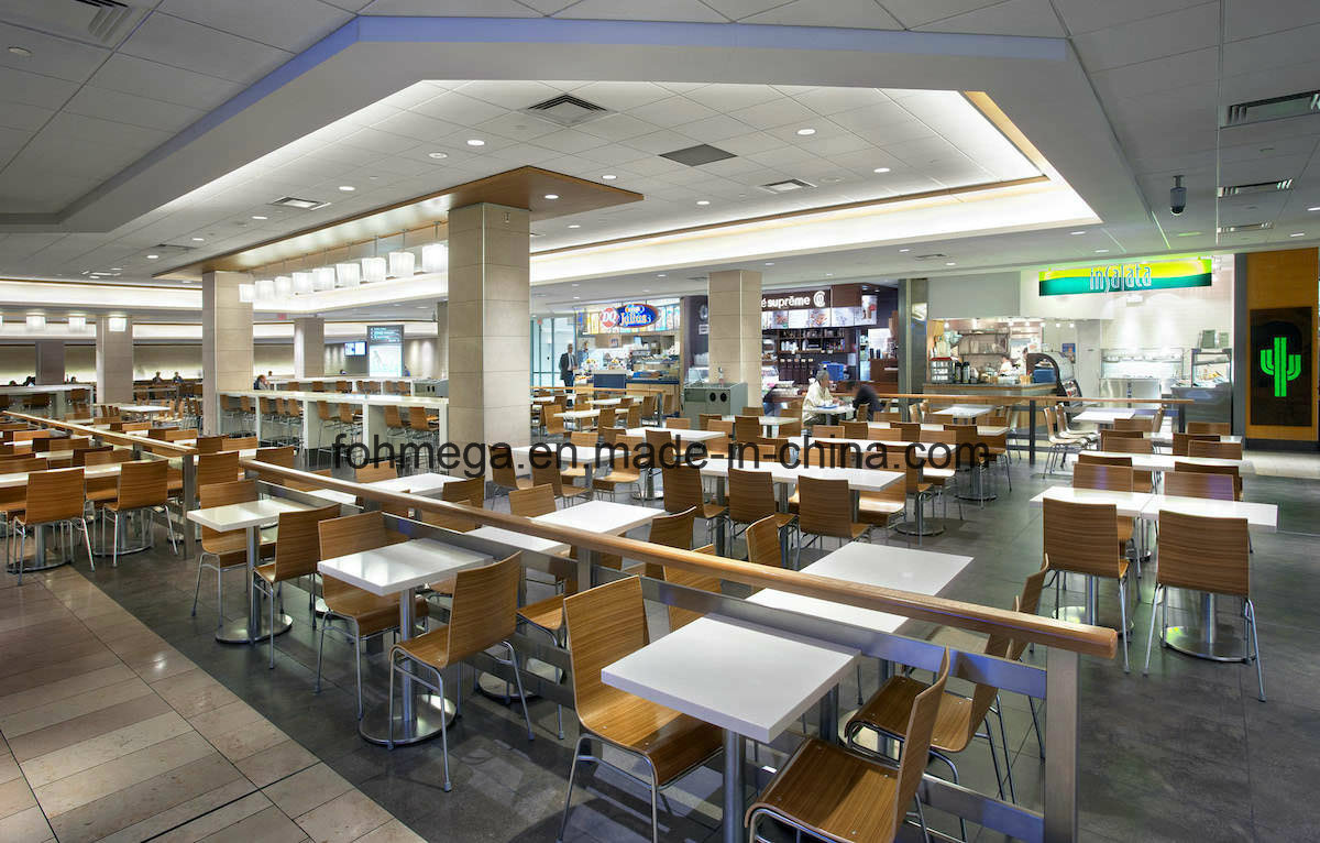 Foshan Factory Fast Food Restaurant Furniture Set for Dining (FOH-FCS2)