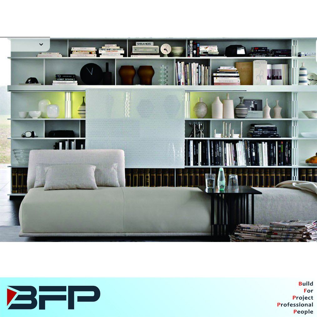 European Bookcase Furniture Cabinet Living Room Bookshelf