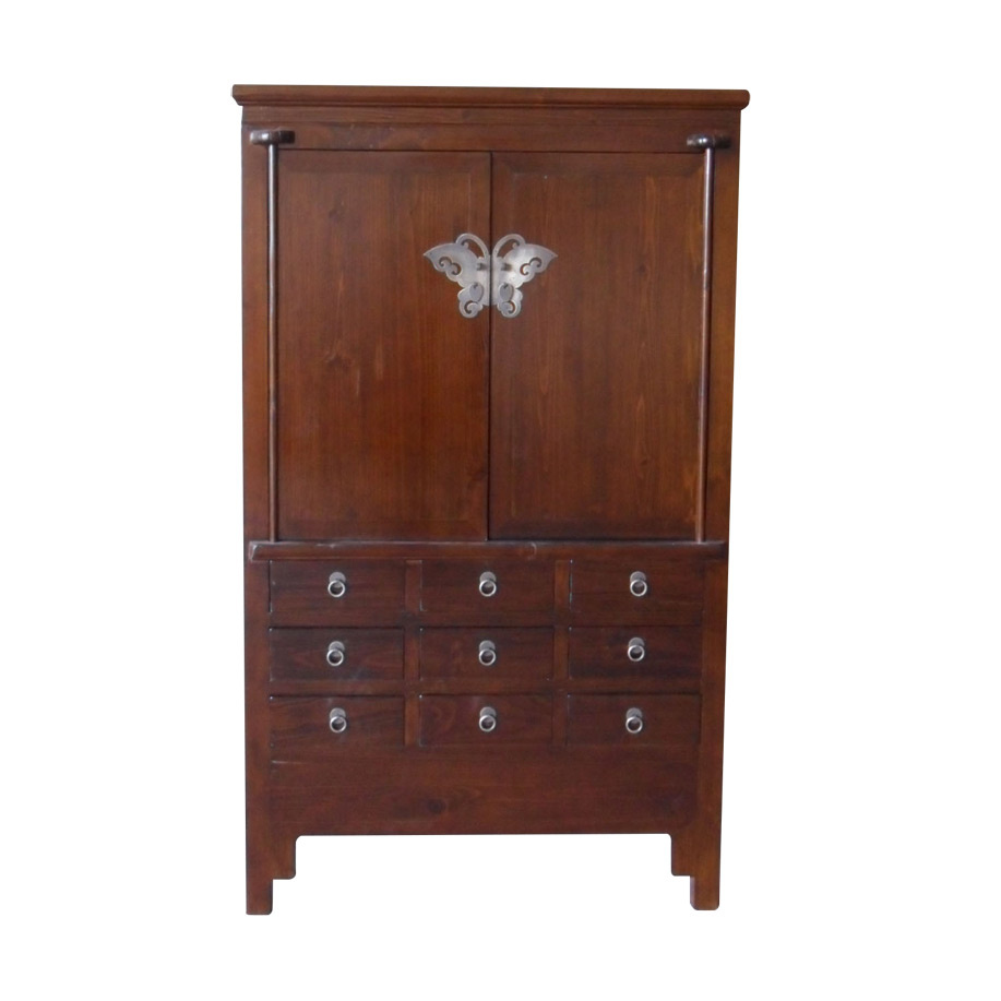 Chinese Antique Furniture Wooden Cabinet Lwa180