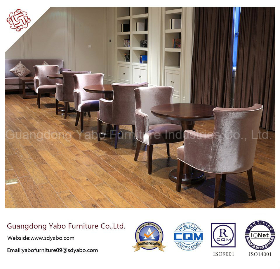 Generous Restaurant Furniture with Fabric Armchair Set (YB-C-14-1)