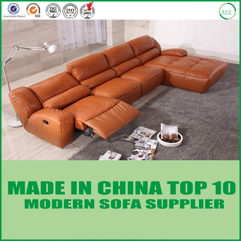 Modern Cinema Furniture Leather Recliner Sofa for Home Theater