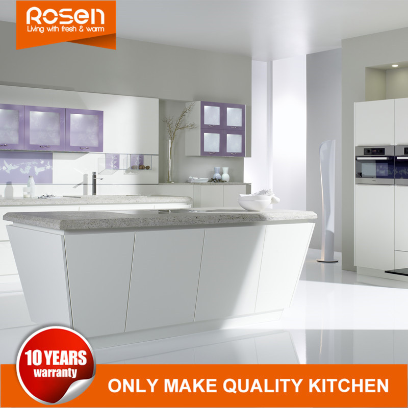 Modern Style Glass Door Kitchen Cabinet