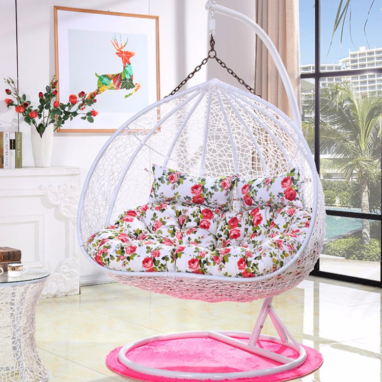 2017 New Double Swing Swing, Rattan Furniture, Rattan Basket (D151)