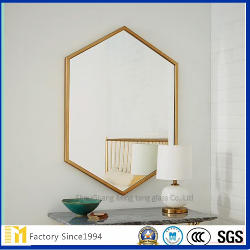 Decorative Silver Hotel Mirror Bathroom Mirrors