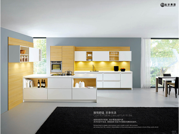2016 New Arrival High Gloss Acrylic MDF Kitchen Cabinet (LCA)