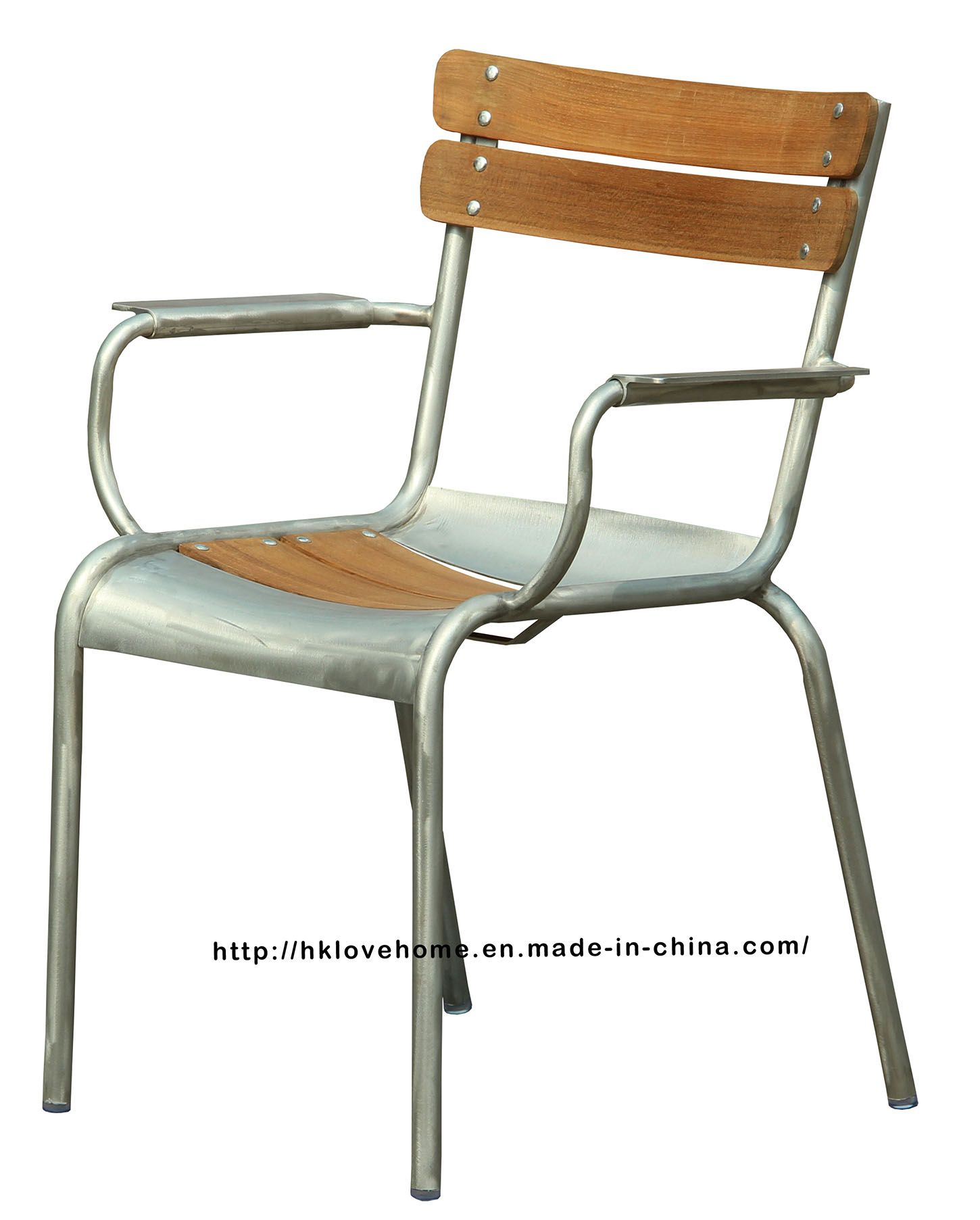 Dining Restaurant Garden Coffee Luxembourg Stacking Armchair Wooden Chair