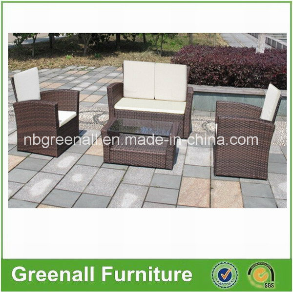 Simple Design Wicker Sofa Set/Outdoor Leisure Sofa Set