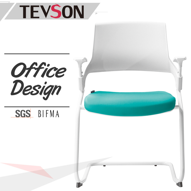 Small Office Reception Chair Plastic Meeting Chair