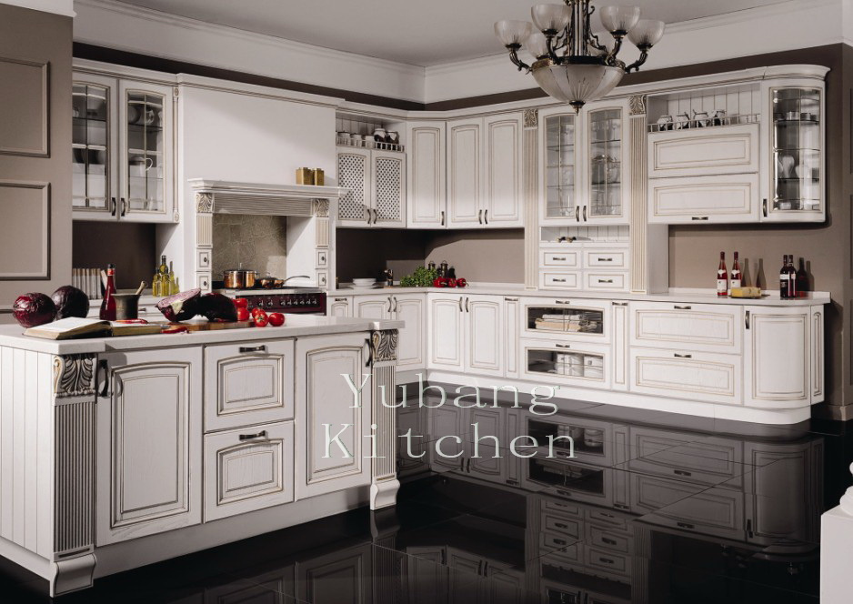 Hot Selling Wooden Kitchen Cabinets Home Furniture #2012-111