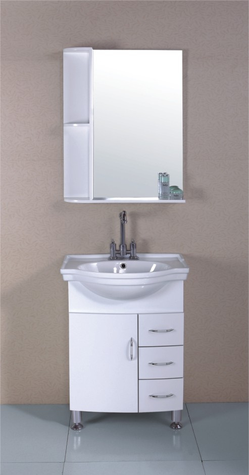White Economic MDF Vanity (B-517)