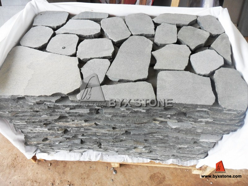 Grey Basalt Crazy Granite Garden Cobblestone for Outdoor