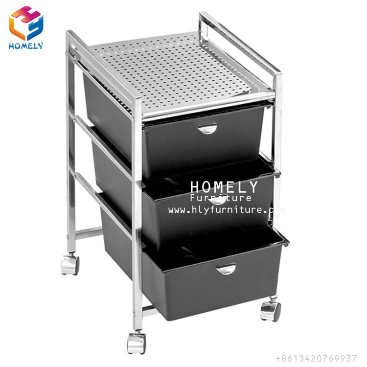 Hly Beauty Roolling Pedicure Trolley/Manicure Salon Trolley Chair