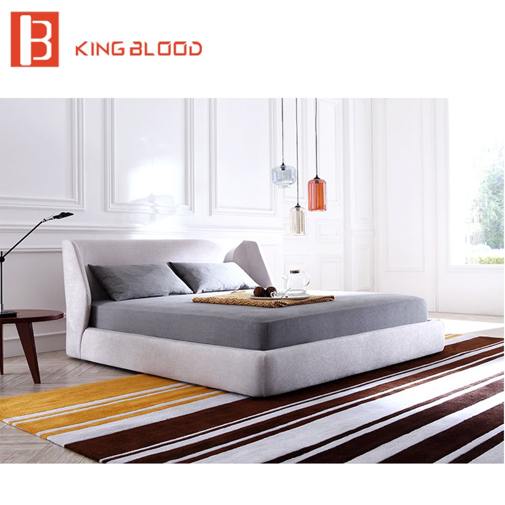 Italian Modern Designer Furniture Leather King Queen Size Bed Room Furniture Bedroom Set