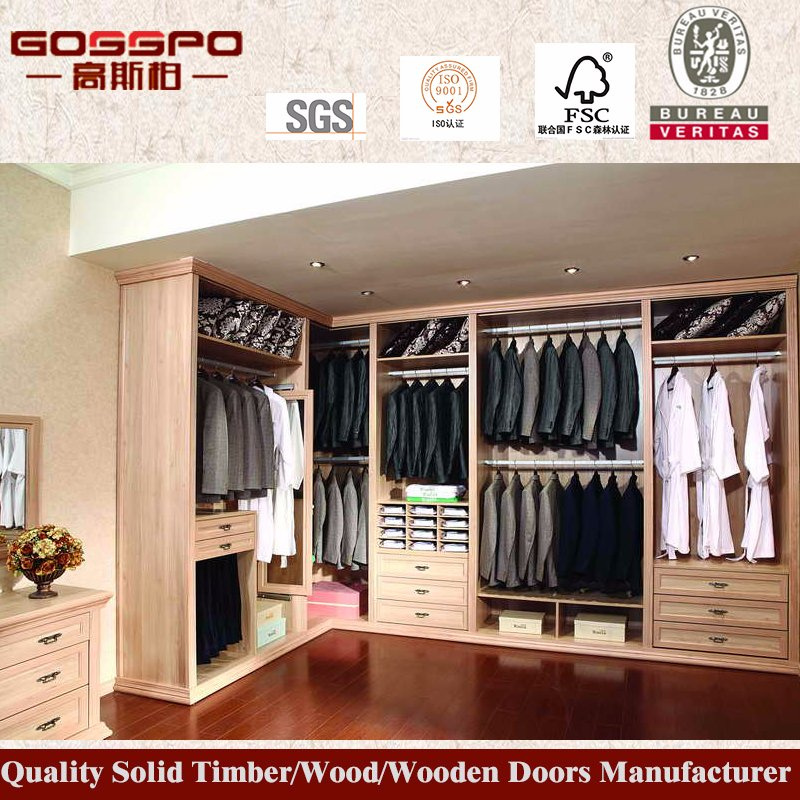 Wooden Armoire Bedroom Wardrobe Closet Bedroom Dresser (GSP9-010)