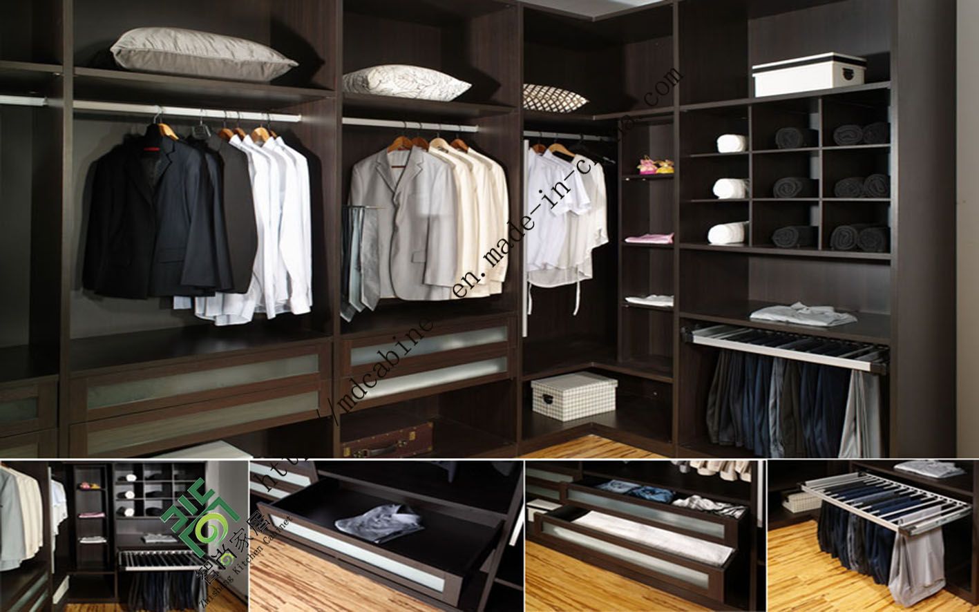 Closet Wardrobes Cabinet for Bedroom Furniture