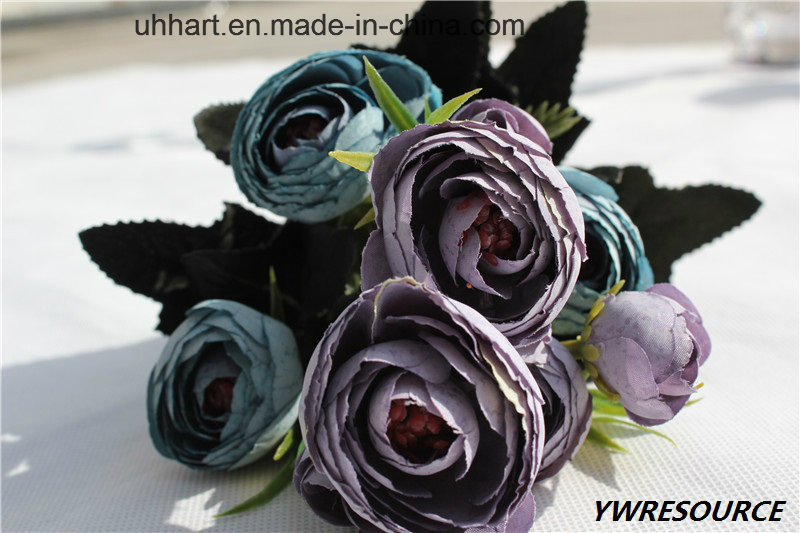 Cheap Wholesale High Quality Rose Artificial Flowers for Wedding Decoration