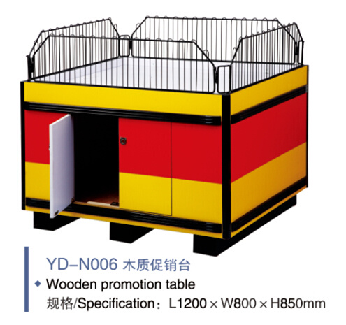 Wholesale Wooden Promotion Table Yd-N006 Good Price with High Quality Made in China