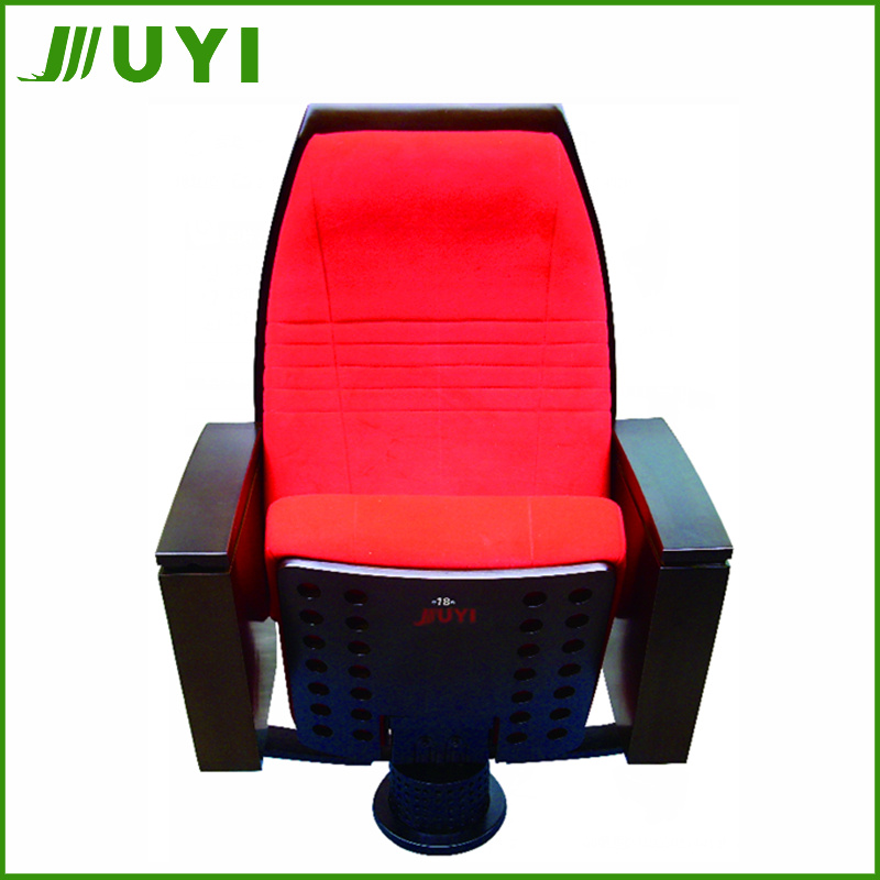 Jy-902m Folding Cover Fabric Wooden High Back Auditorium Theater Chair