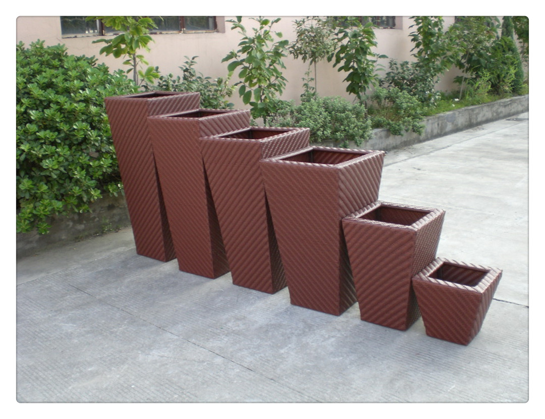 Garden Pots/Rattan Garden Pots/Outdoor Pots