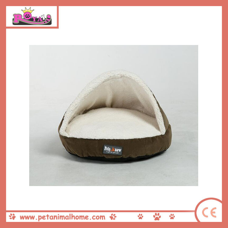 Hot Sale Warm Pet Bed in Brown