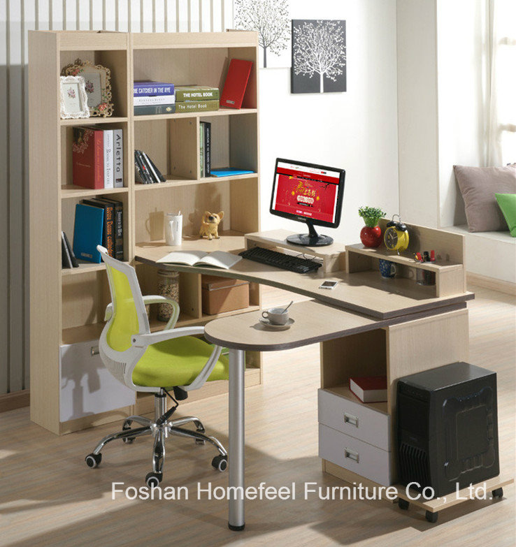 Modern Corner Wooden Combination Working Computer Desk