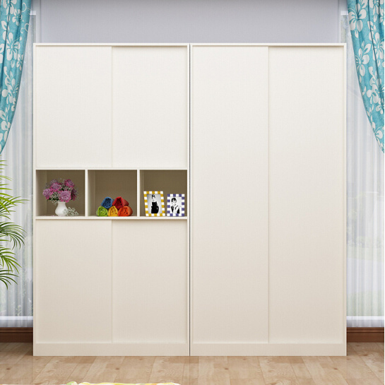 Modern Sliding Doors Bedroom Closet Garderobe Wardrobe