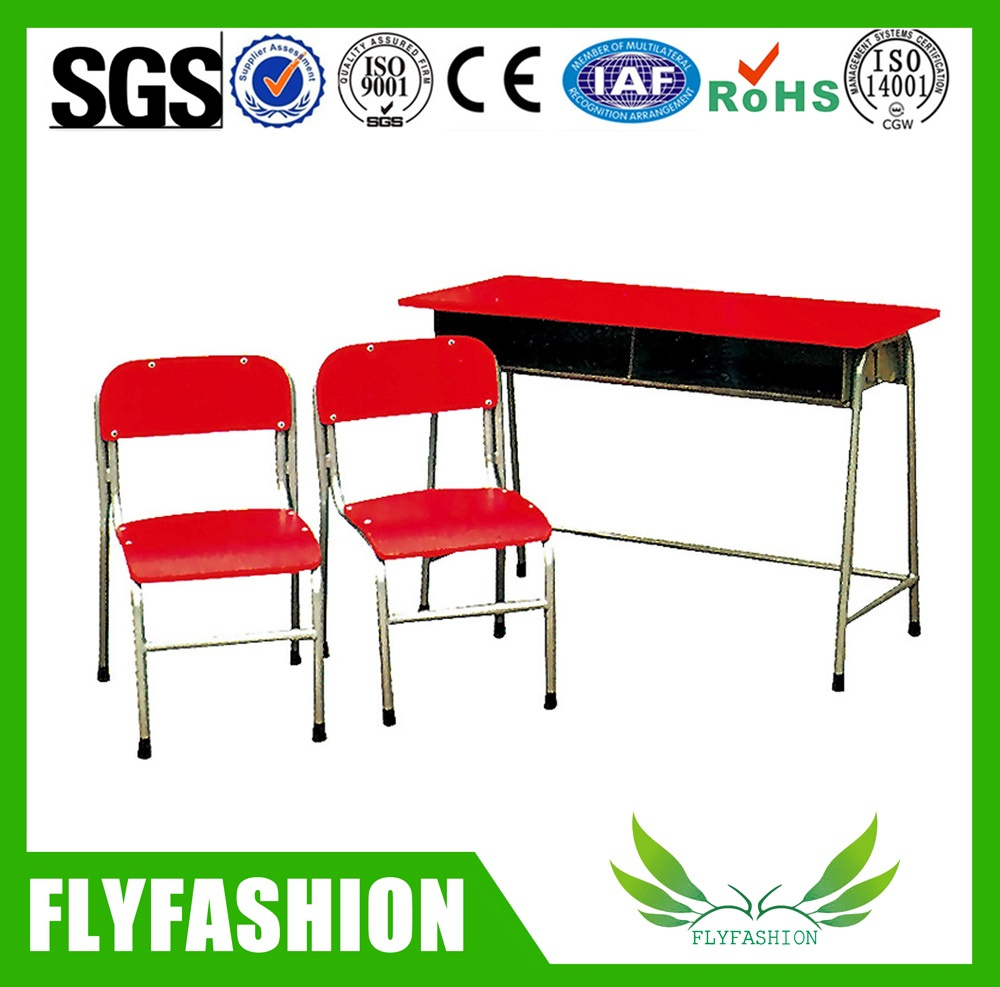 Double School Customized Classroom Kid Desk and Chair