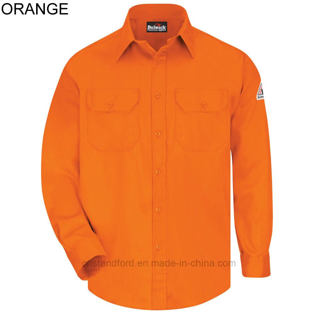 Casual Pure Color quality Cheap Men's Workwear Uniform Shirt