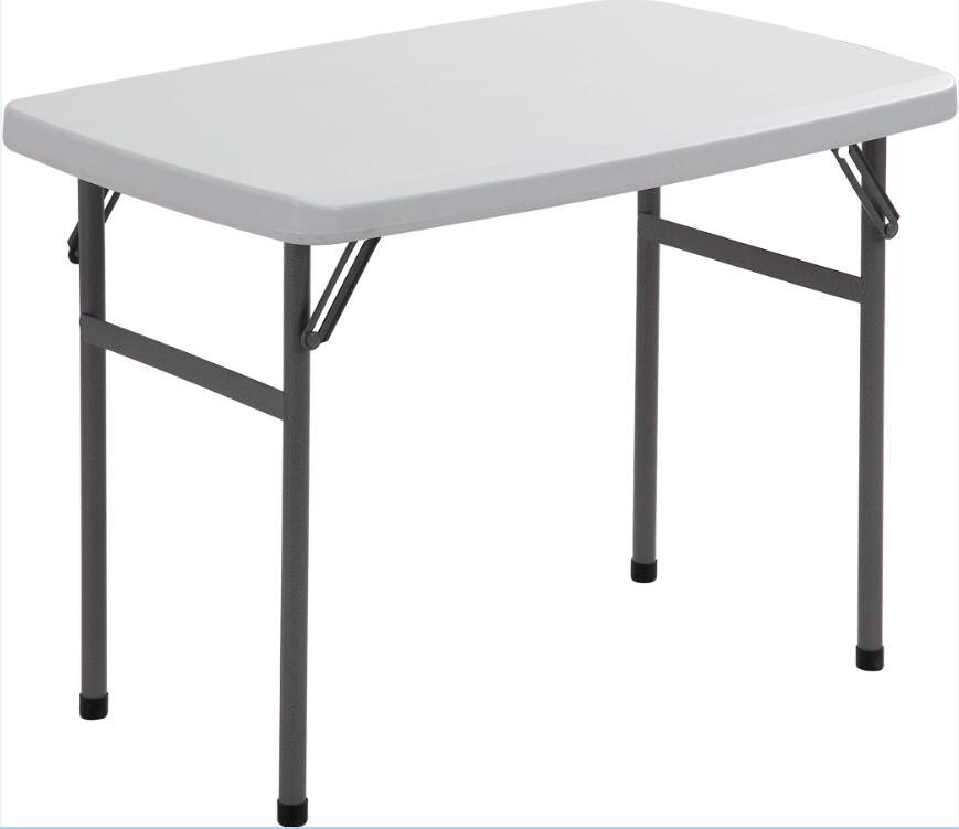 Blow-Molding Rectangle Canteen Plastic Table