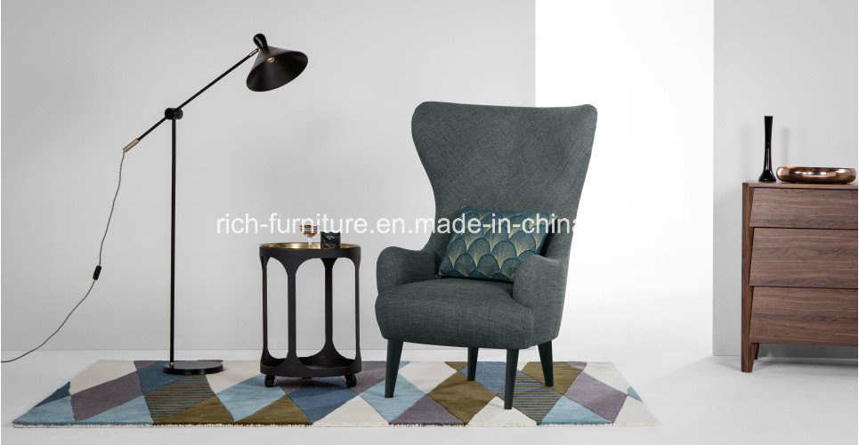 High Back Hotel Fabric Sofa Chair