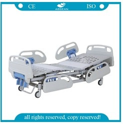 AG-Bys001 ABS 3-Crank Manual Equipment Medical Bed (AG-BYS001)