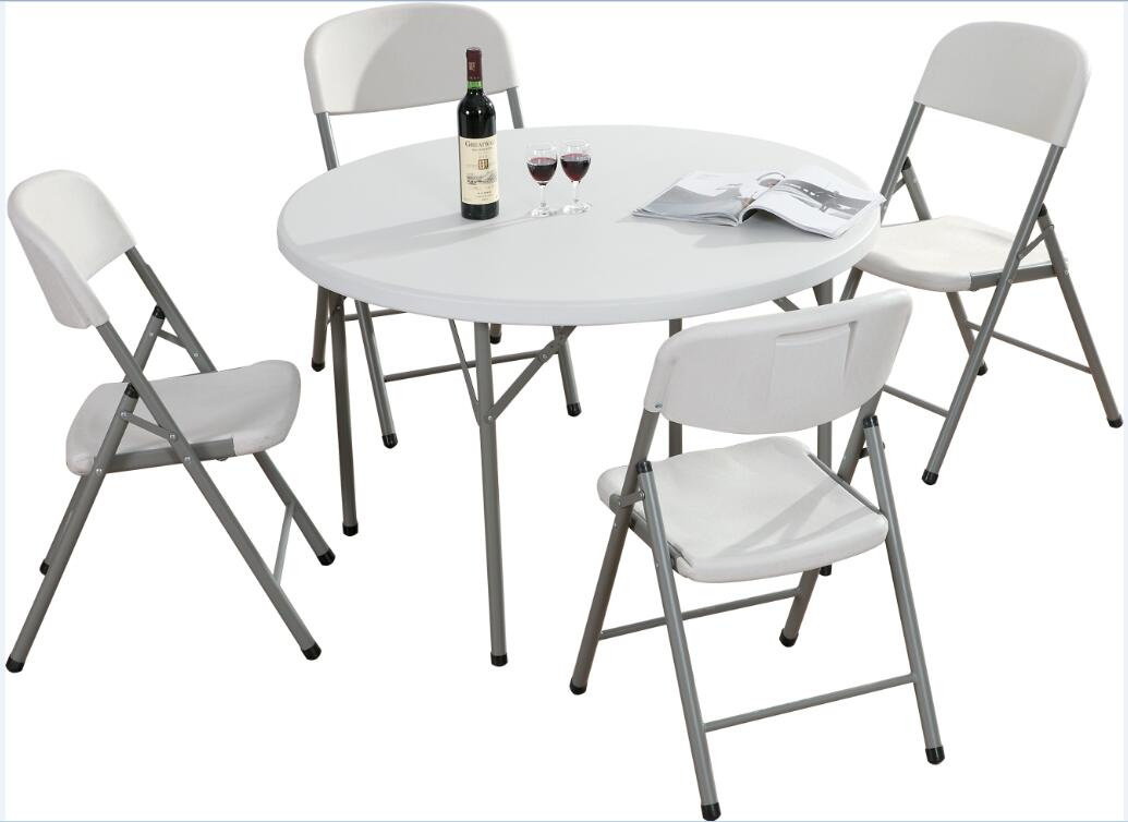 HDPE Modern Round Dining Table