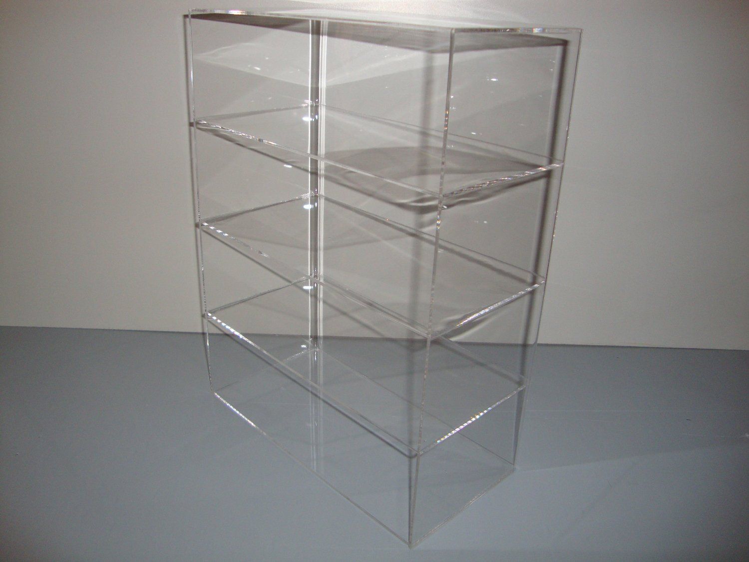 Acrylic Lucite Countertop Display Case Showcase Box Cabinet 12