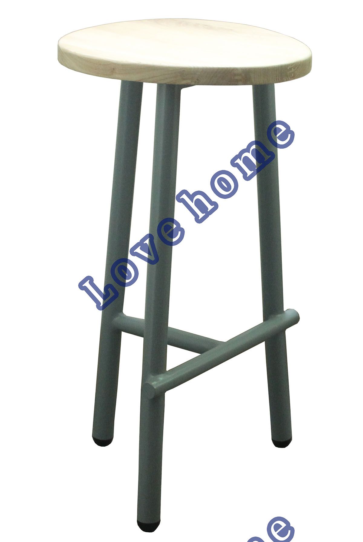 Modern Restaurant Trigon Furniture Wooden Counter Bar Stools