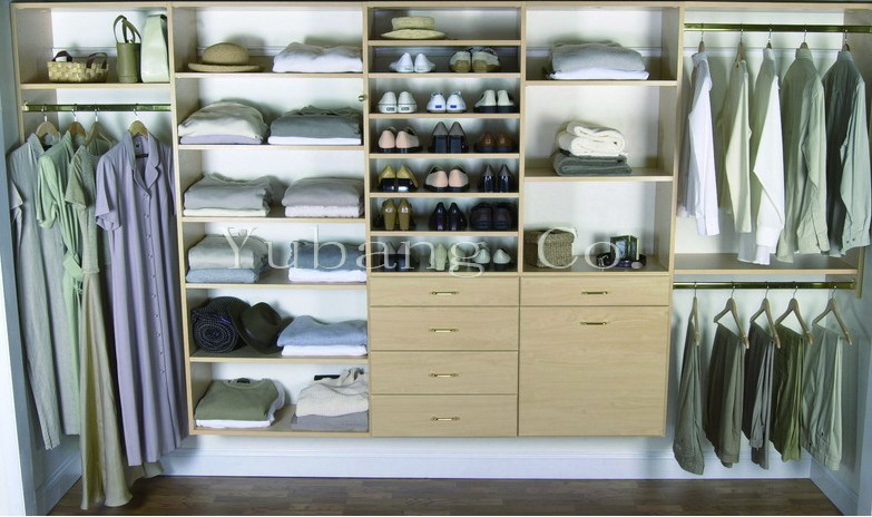 Custom Walk in Closet (bedroom closet designs) (BF28)