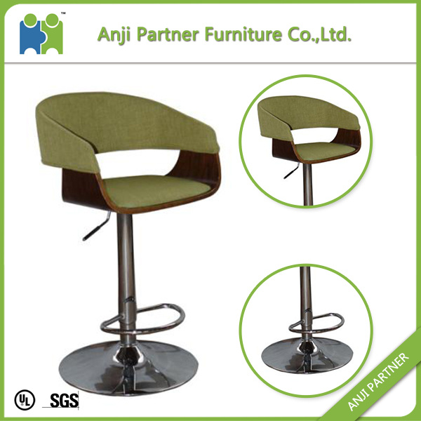 New Modern Metal Base Fabric Cover Bar Stool on Sale (Daisy)